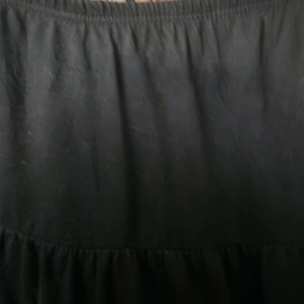 Vintage Black Tiered Skirt - Picture 5 of 8